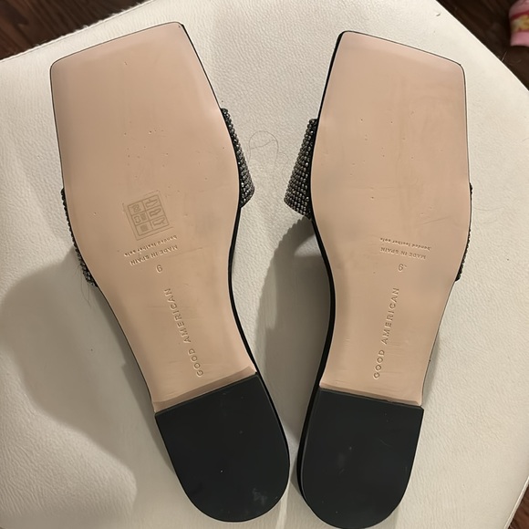 Good American Crystal Crush Standout Slide - size 9 - Picture 6 of 6